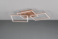 Plafoniera Trail, RL, 52.5x52.5x7 cm, 31W, 1x SMD, metal, bronz