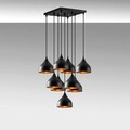 Lustra, Tatum, 584TTM1387, Metal, Negru