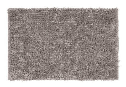 Covoras de baie, wenko, lanas, 60 x 90 cm, poliester/plastic, gri inchis