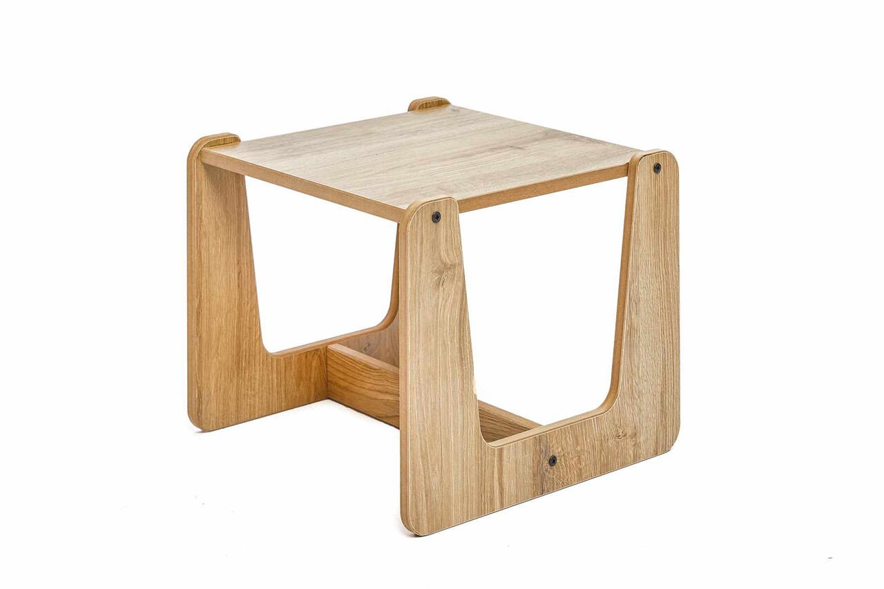 Set masa si scaun pentru copii, Hanah Home, Crane 2 St, Alb / Natural - view 7