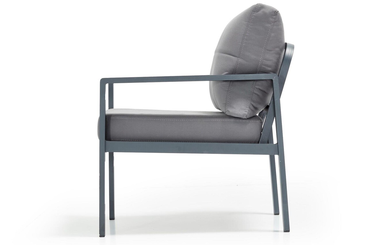 Set mobilier de gradina, Hanah Home, Siena, Antracit - view 7