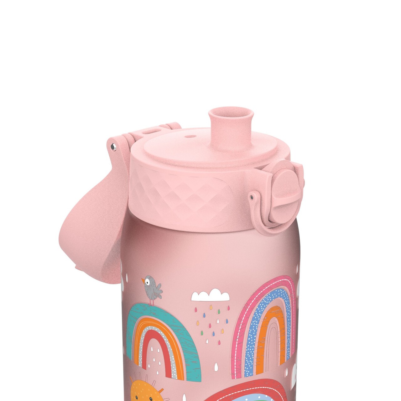 Sticla apa pentru copii, recyclon, 350ml, Rainbows - Ion8 - imagine 2