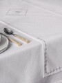 Set fete de masa 8 piese, Pera - White, Cotton Box, 90% POLIESTER/10% BUMBAC