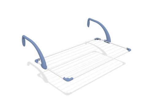 Uscator rufe pentru calorifer/balcon Brezza, Gimi, 10 m capacitate de uscare