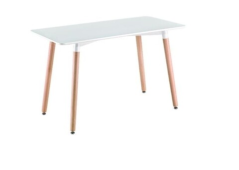 Masa Dining Truly, Heinner, 120x80x74 cm, lemn, alb Heinner