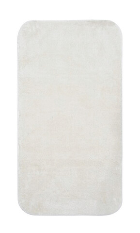 Covoraș de baie, Confetti, Atlanta, 57×100 cm, Poliamida, Alb de os Covoare