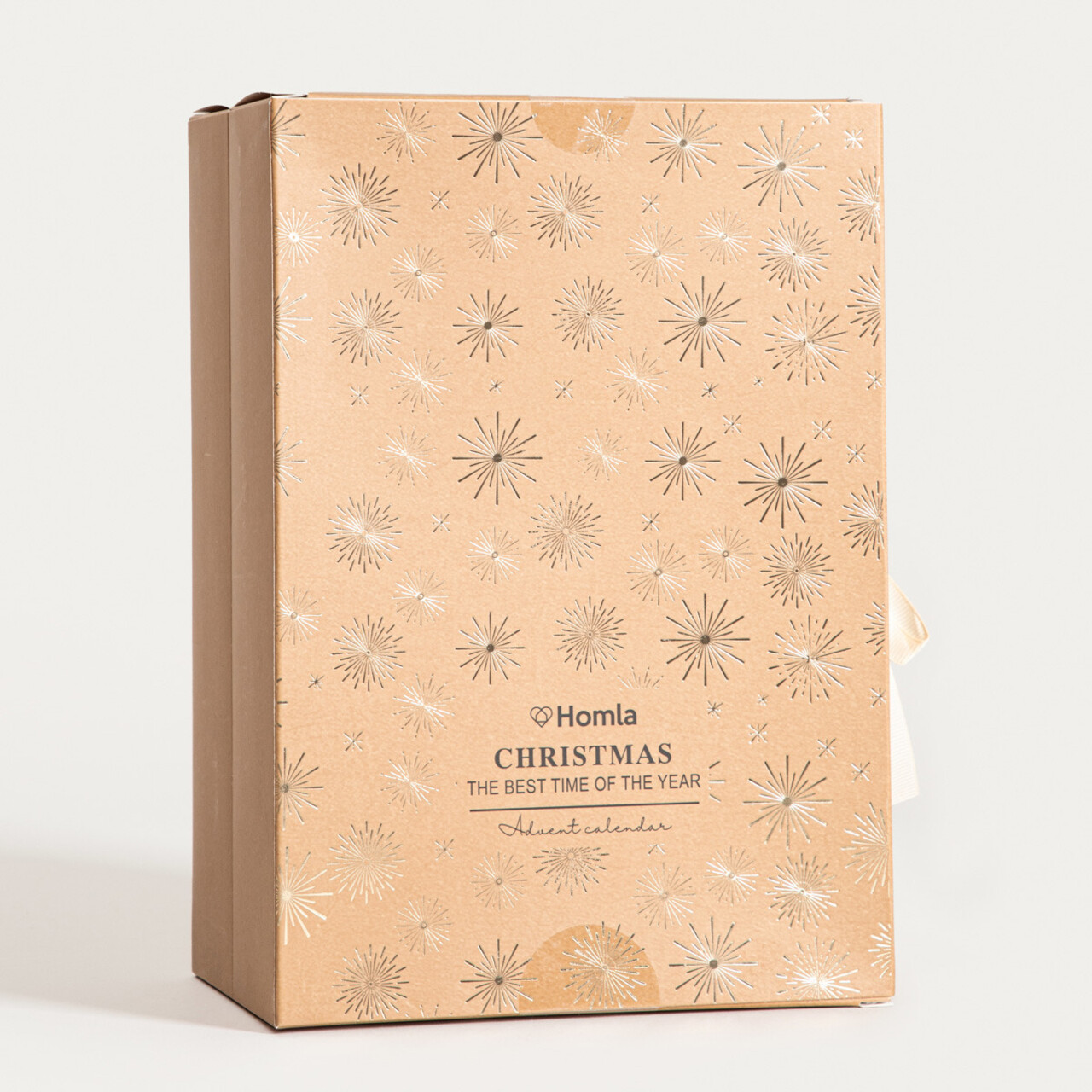Calendar advent Santas Selections, Homla, 24 piese, bej — imaginea 2