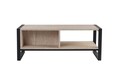 Masuta de cafea, Kalune Design, Haldizen, Travertin / Negru