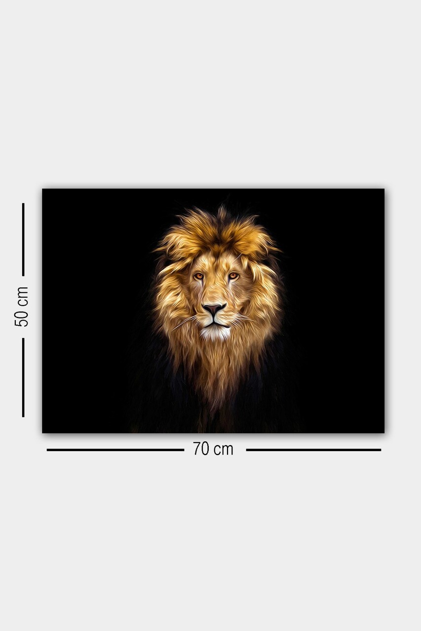 Tablou decorativ, 353413202-5070, Cadru: 100% LEMN (grosime: 3 cm), Multicolor - view 3