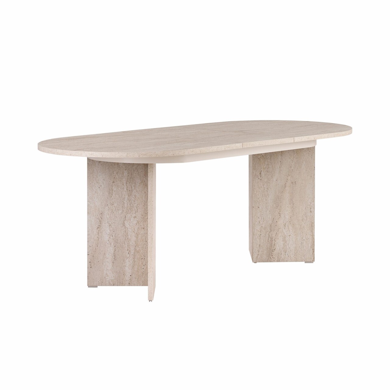 Masa extensibila, Hanah Home, Sorell, 160x75x90 cm, Travertin - view 4
