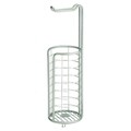 Suport pentru hartie igienica Metalo, iDesign, 18.5x17x60 cm, inox