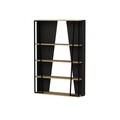 Corp biblioteca, Arnetti, Lissa Bookshelf, PAL, Safir / Antracit / Negru