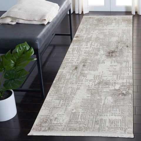 Covor, Basak 0183A, 100×150 cm, 60% polipropilena/40% poliester, Bej / nurcă Gala