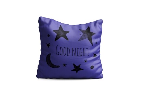 Perna decorativa stary, oyo kids, 43x43 cm, poliester, multicolor