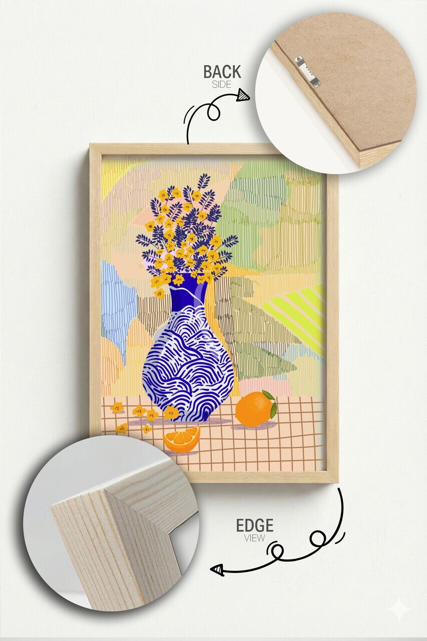 Tablou decorativ, Artnewclahsp46-3348, Lemn masiv, MDF, Multicolor - view 4