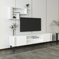 Comoda TV, Inarch, Snow Set, Alb