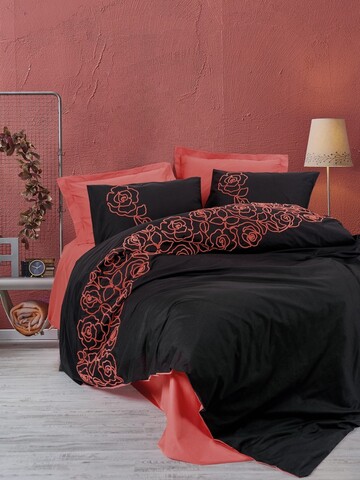 Lenjerie de pat dubla, Rosen - Coral, Cotton Box, Bumbac Ranforce