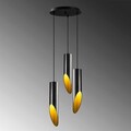 Lustra, Opviq, 892OPV1765, Metal, Negru