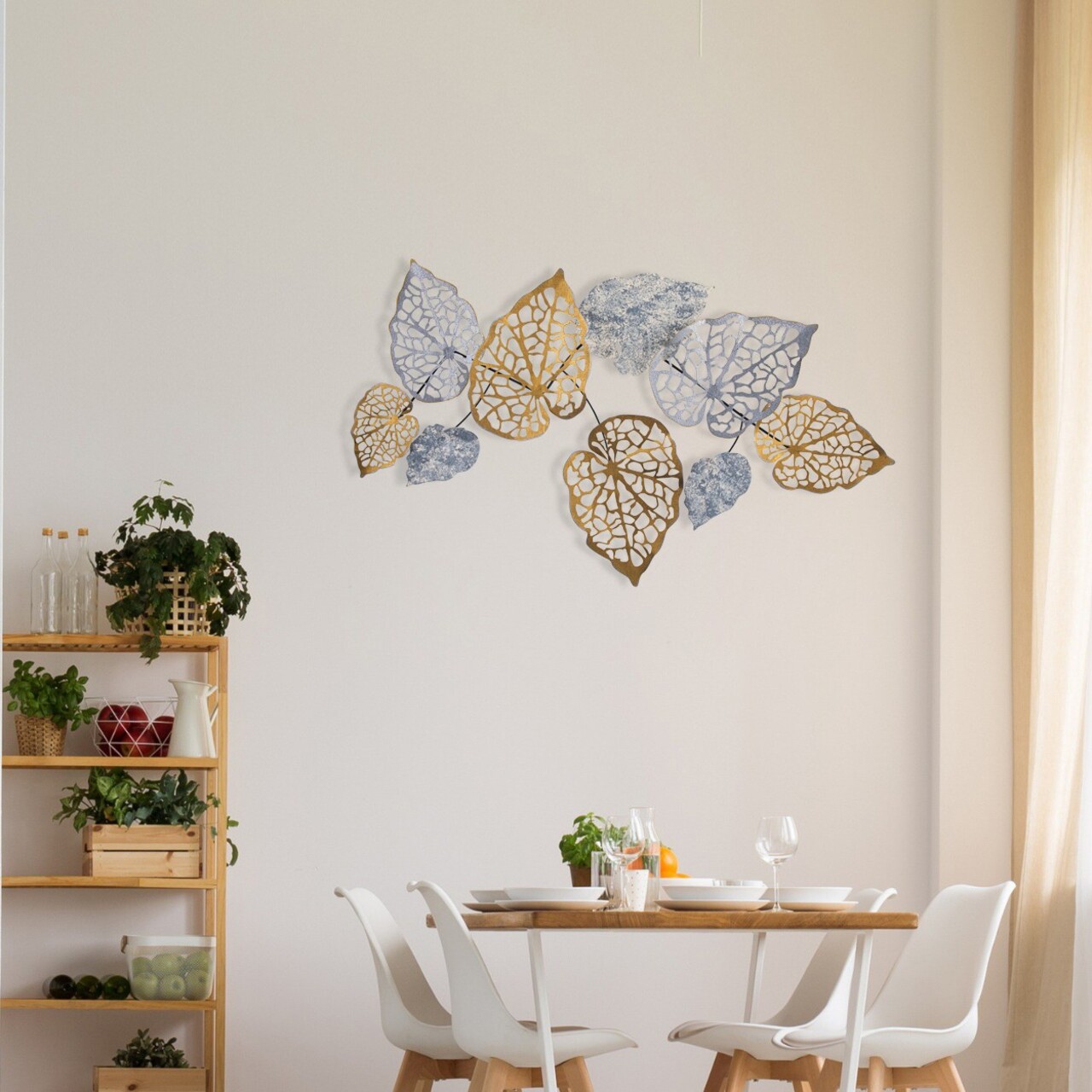Decoratiune de perete, Muhayyel, Dimensiuni: 120 x 12,5 x 72 cm, Multicolor - view 2