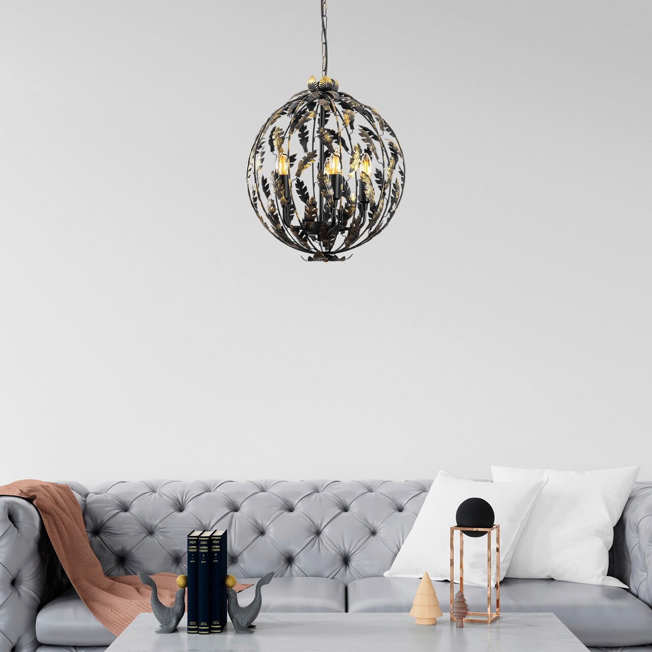 Lustra, Fulgor, 942FLG1294, Metal, Multicolor - 1 | YEO