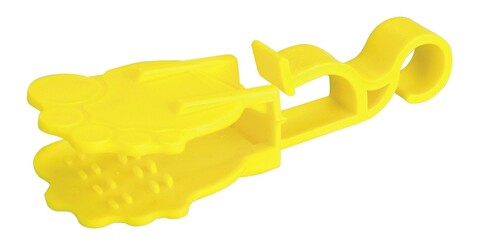 Set 7 cleme pentru sosete, Wenko, Socky, 4 x 1.3 x 7.5 cm, polipropilena, multicolor