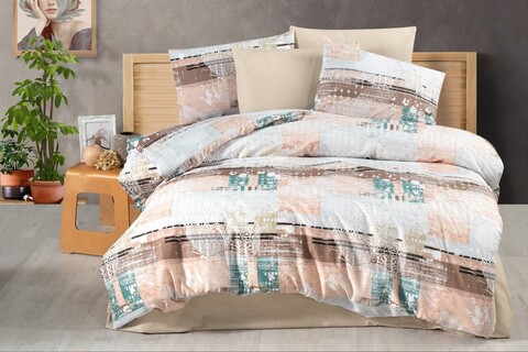 Lenjerie de pat dubla, Scarlett, Life Style, 50% bumbac / 50% poliester