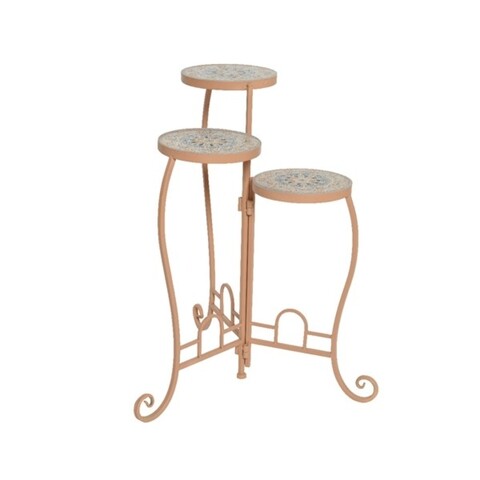 Suport pentru ghivece nola, decoris, 20x20x65 cm, fier