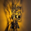 Aplica de perete, Shadow, 526SHD1182, Metal, Negru