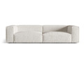 Canapea 5 locuri, Nuria-260, Micadoni Home, 290x110x72 cm, tesatura boucle, gri bej melange