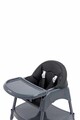 Scaun de masa pentru bebelusi, L'essentiel Maison, Growup, Negru