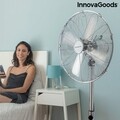 Ventilator cu picior Chrome Retro InnovaGoods, Ø 40x90 cm, 55W