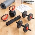 Set de greutati reglabile 6 in 1 cu ghid de exercitii, Sixfit InnovaGoods