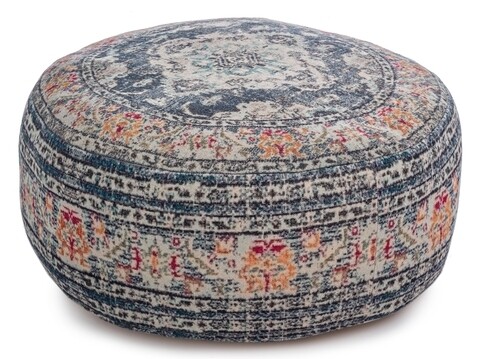 Taburet tamil imperial, bizzotto, Ø60x25h cm, bumbac