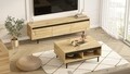 Mobilier living, Locelso, LV33, pal melaminat, stejar/negru