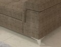Coltar extensibil dreapta 4 locuri ELTAP, ERI-02, Eridano, 275x202x88 cm, lemn/poliester, bej inchis