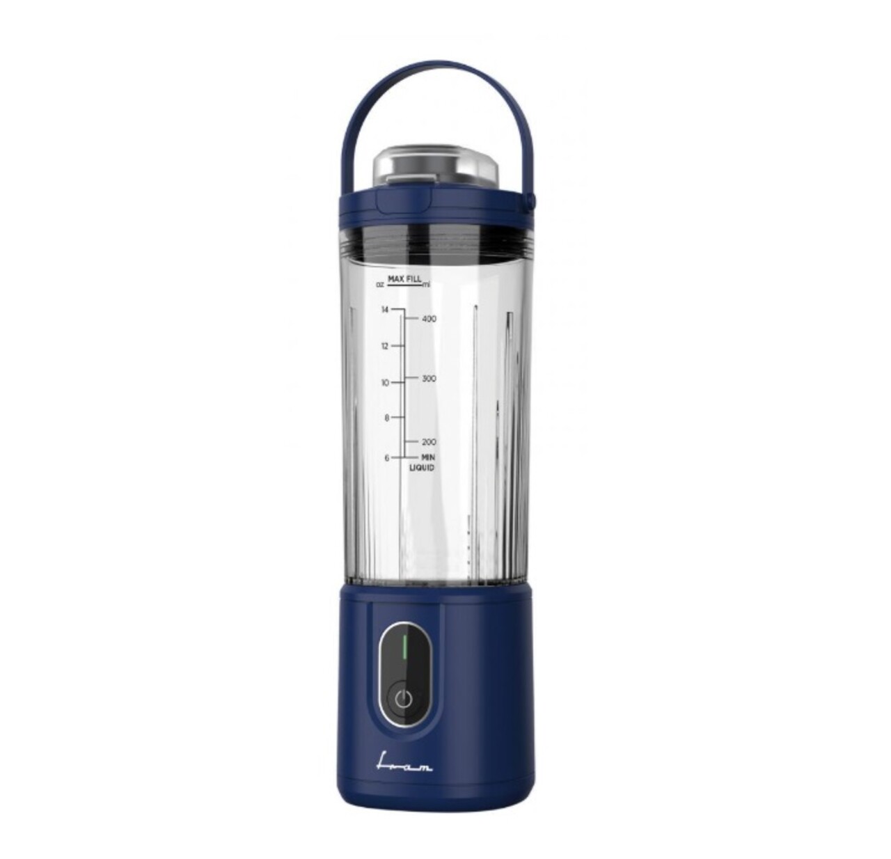 Blender portabil Fram, 7.4V, 400 ml, albastru - 1 | YEO
