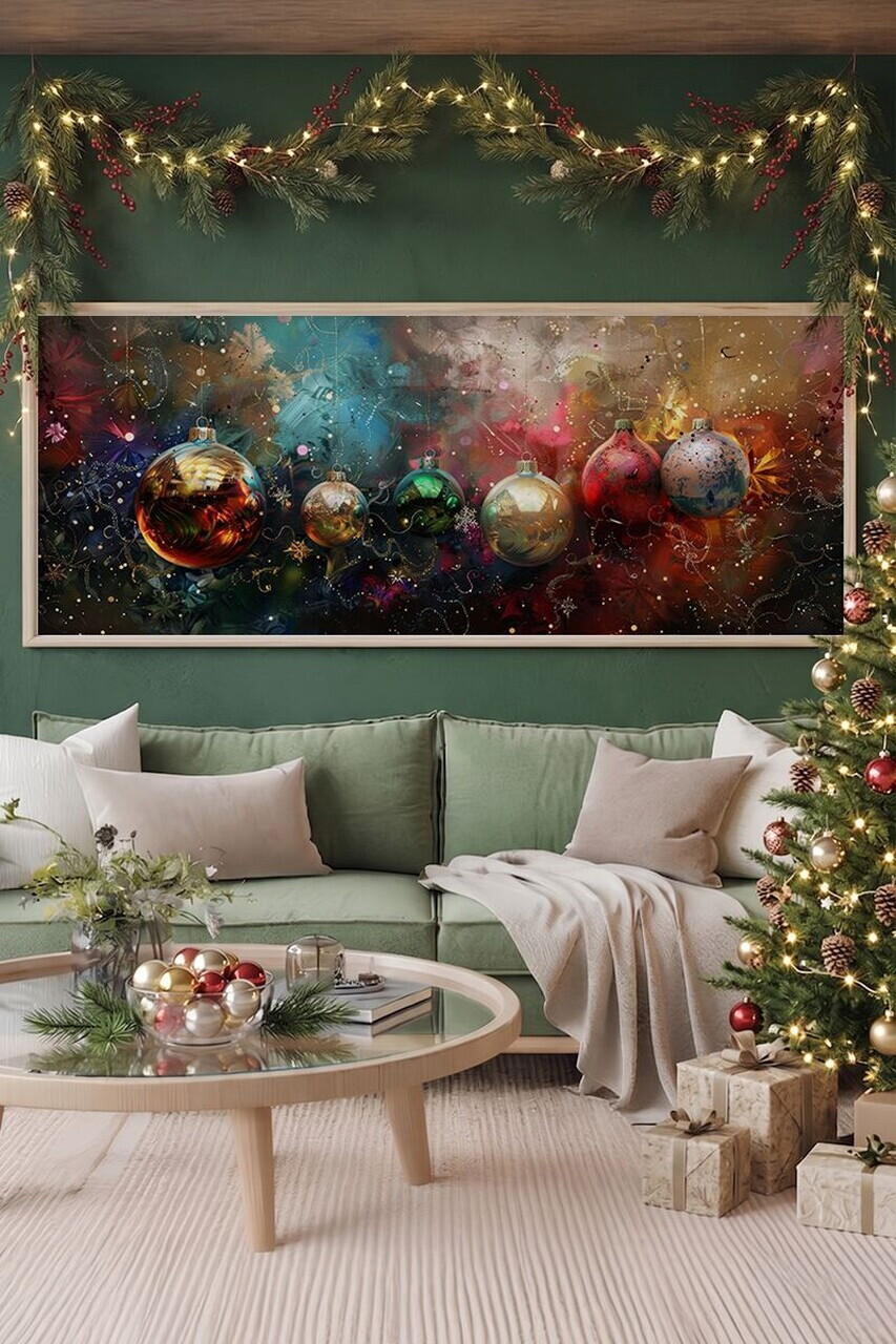 Tablou decorativ, Artnwyyty4-3370, MDF, Multicolor — imaginea 2