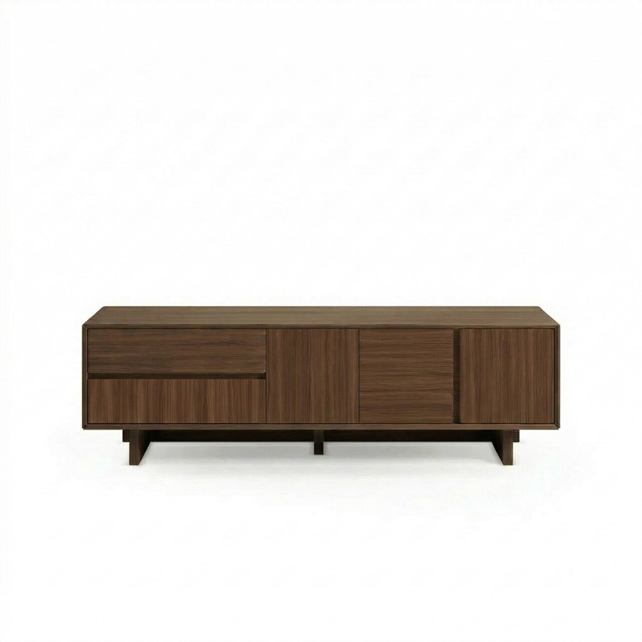 Comoda TV, Hanah Home, Carpi, 180x55x45 cm, PAL, Nuc Milano — imaginea 4