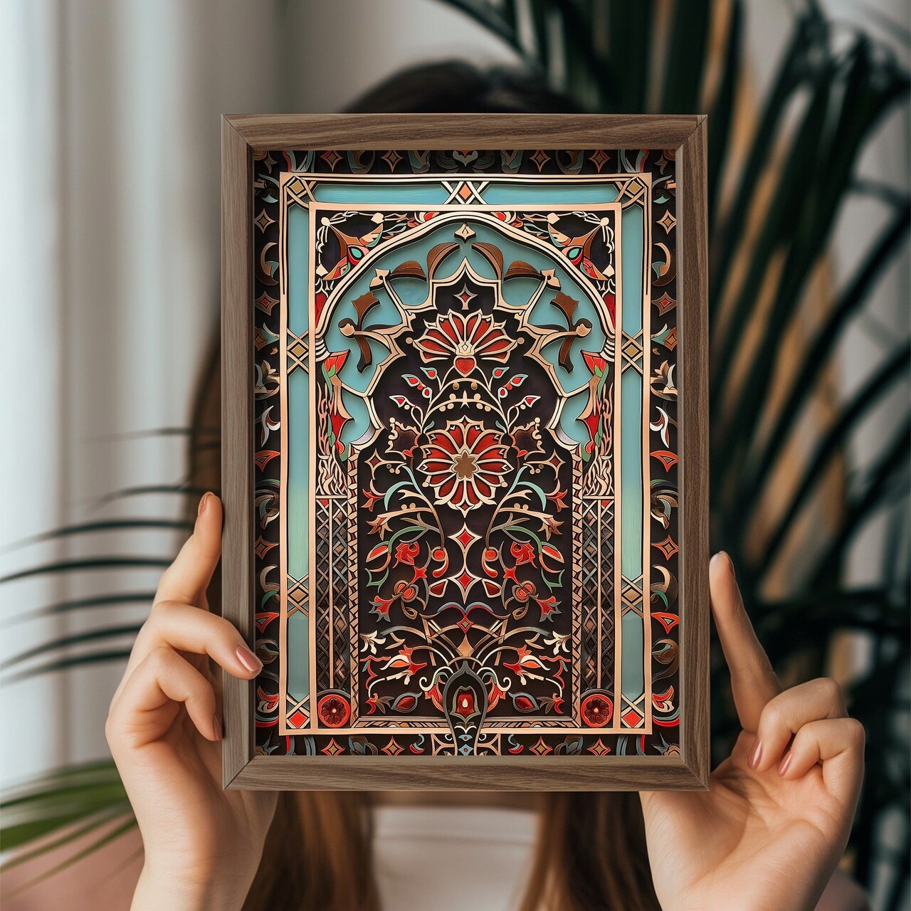 Tablou decorativ, GE118-L, Lemn, Multicolor - view 7