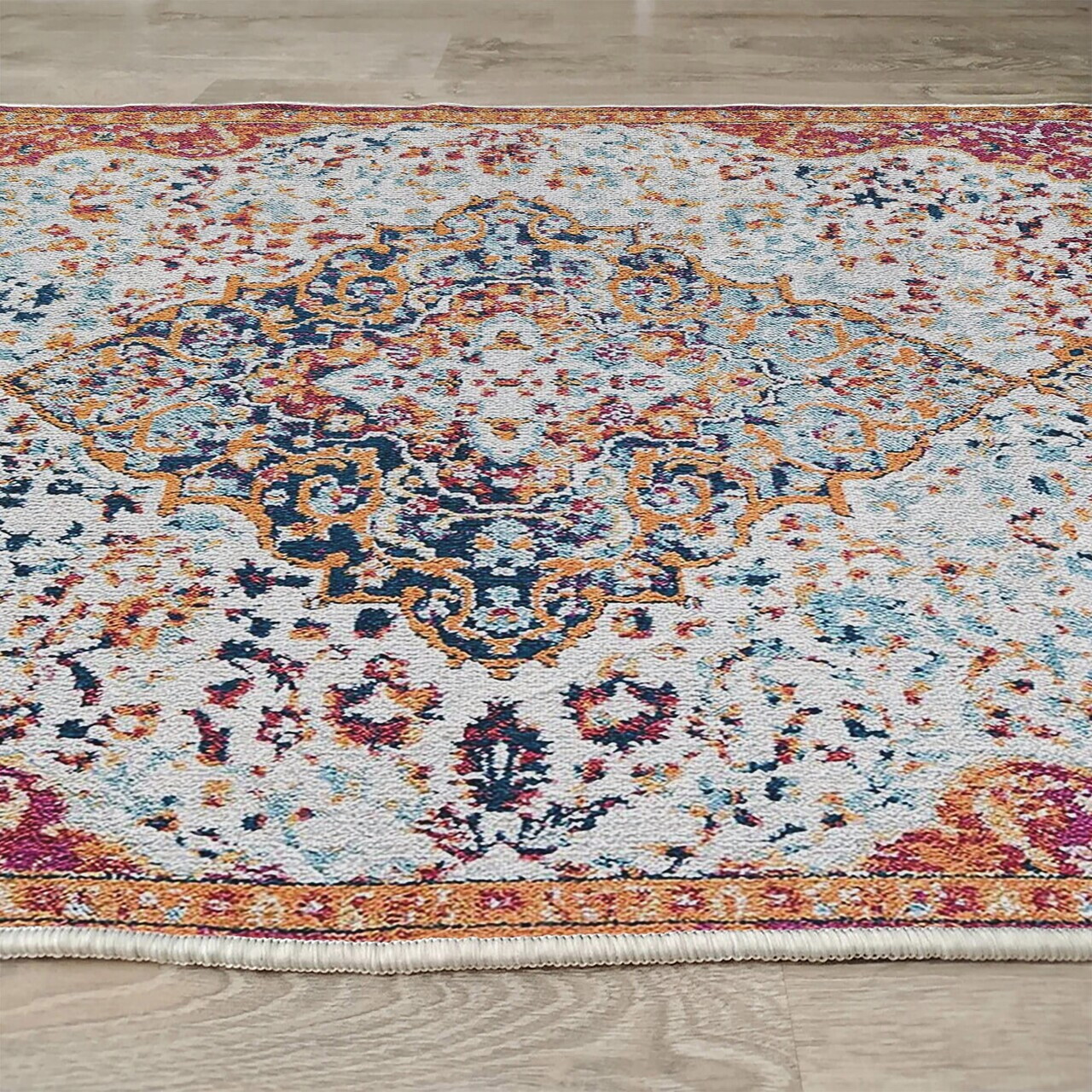 Covor, Woopamuk177, 160x230 cm, Bumbac/Poliester, Multicolor - view 5