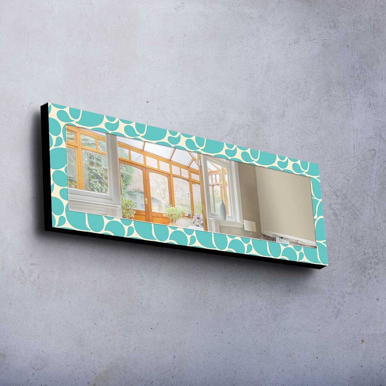 Oglinda decorativa 40120MA-001 LEMN DE PIN Lemn (Grosime: 27 mm Multicolor