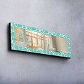 Oglinda decorativa, 40120MA-001, LEMN DE PIN, Cadru din lemn de pin (grosime: 27 mm), Multicolor