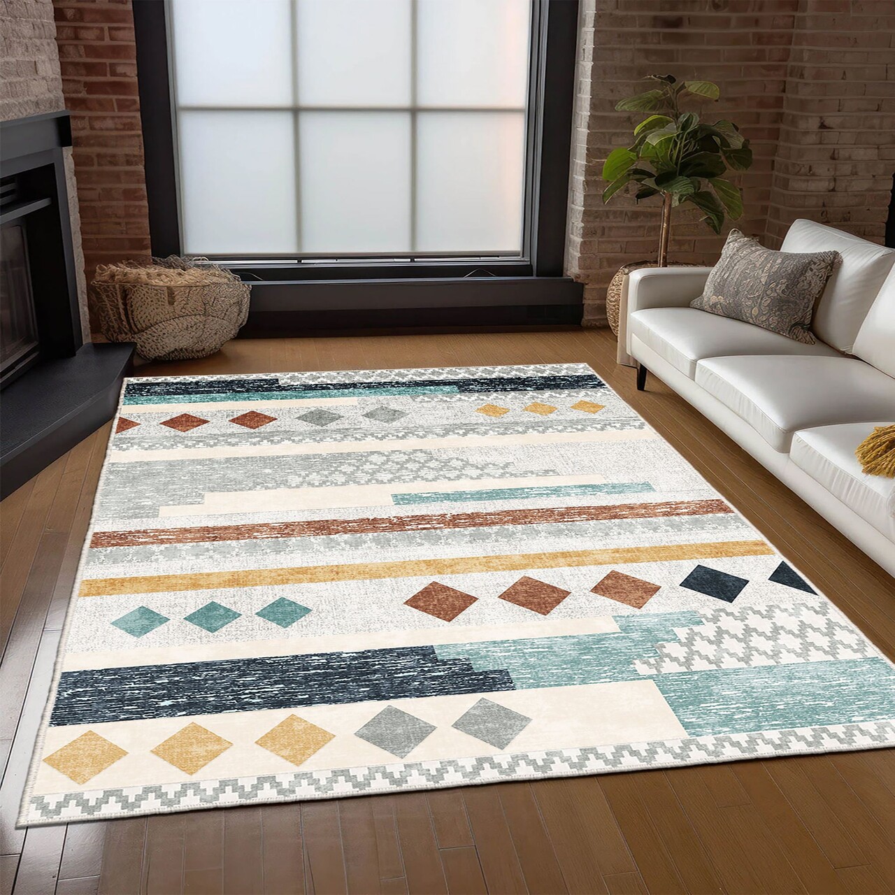 Covor (160 x 230), Infkece15, 160x230 cm, Multicolor - view 4