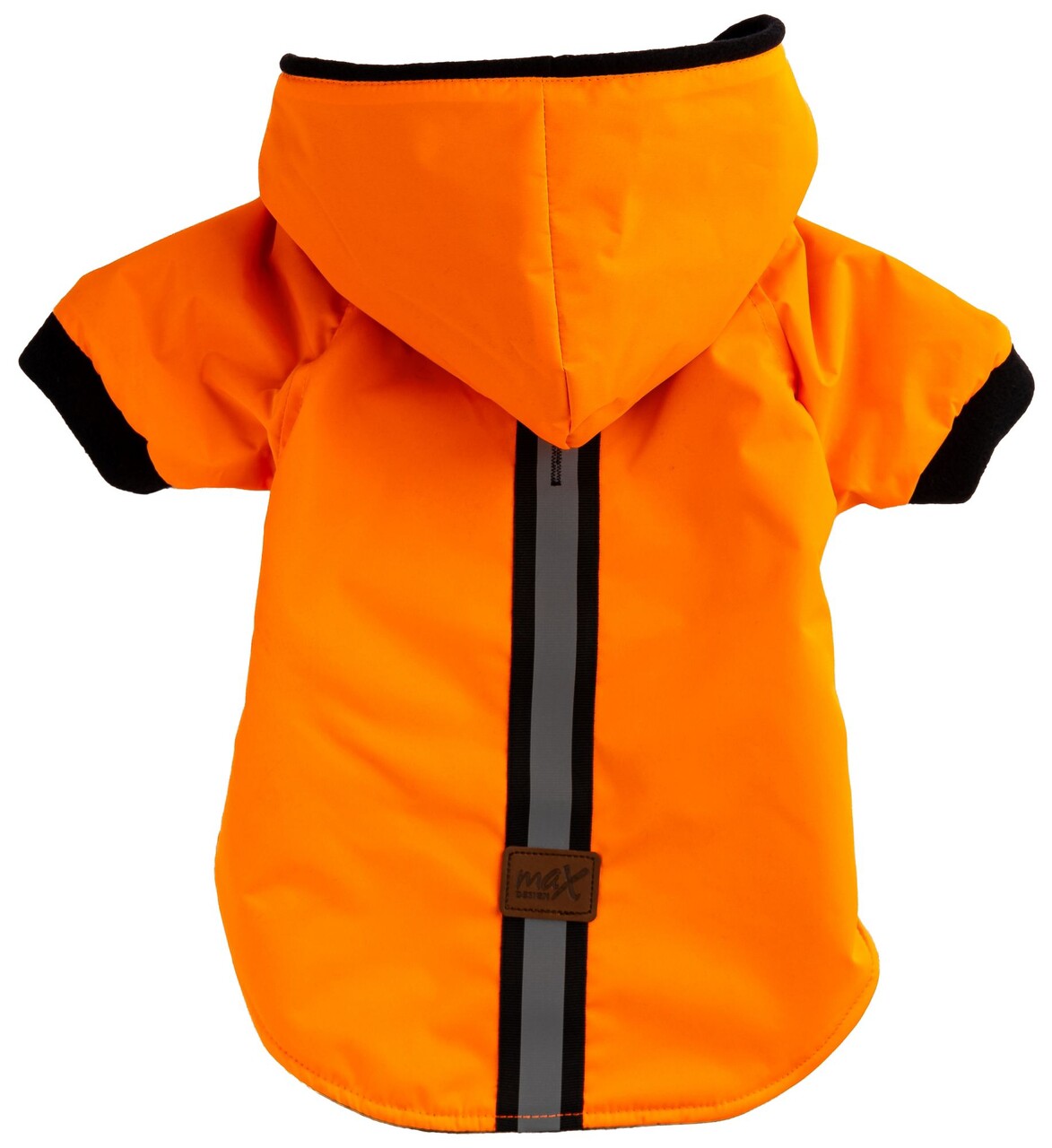 Hanorac pentru câini, Paws &amp; Whiskers, Mebranlı Raincoat, Portocaliu - imagine 3