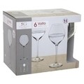 Set 6 pahare apa, Secret de Gourmet, Volto, 470 ml, sticla