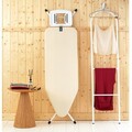 Masa de calcat, Brabantia C, Ecru, 124x45 cm, 7 pozitii de reglare, otel/bumbac