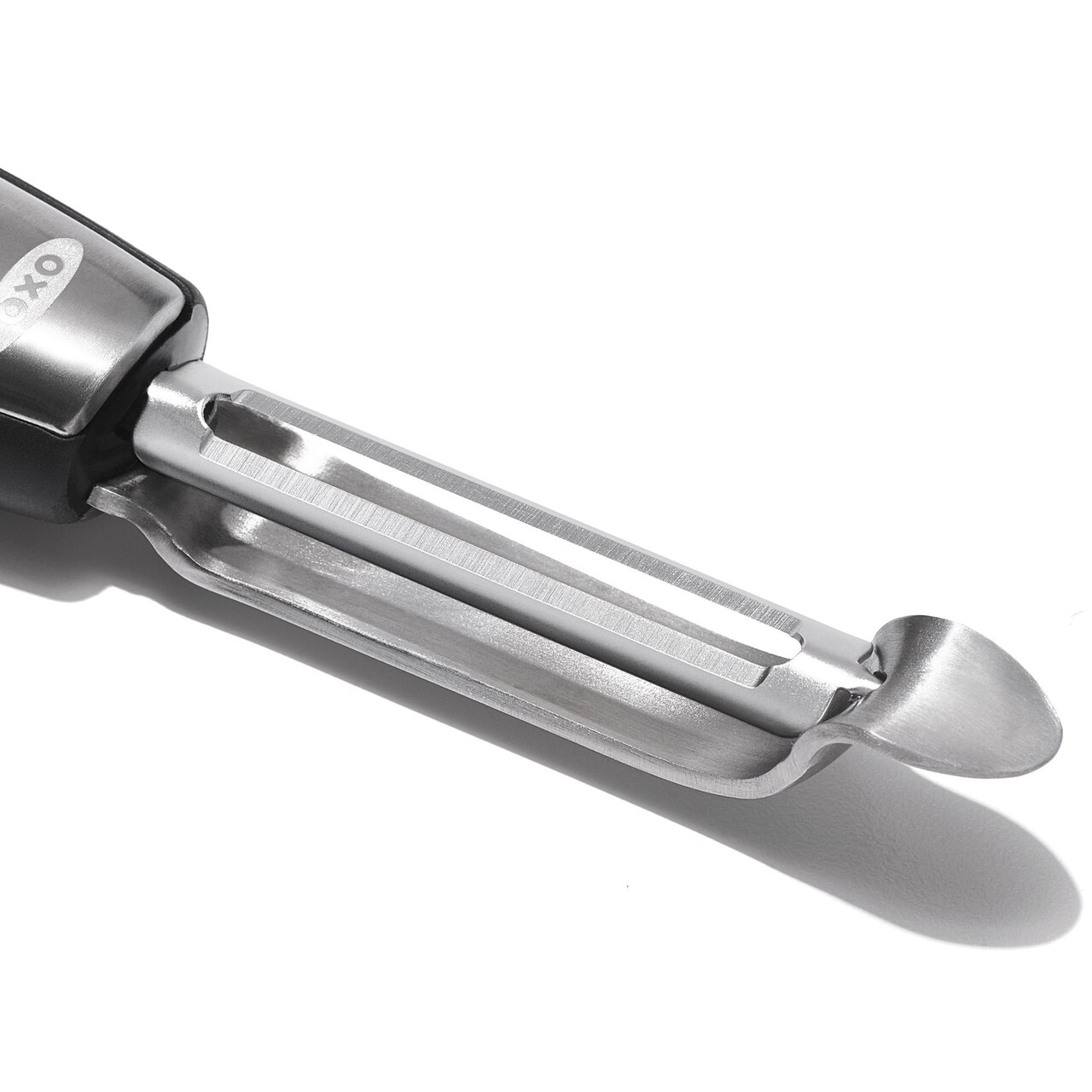 Decojitor cu lama pivotanta, inox, "SteeL" - OXO - imagine 5