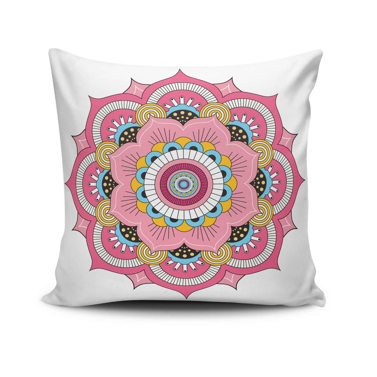 Perna, MANDALA-10, 43x43 Cm, 50% Bumbac / 50% Poliester, Multicolor