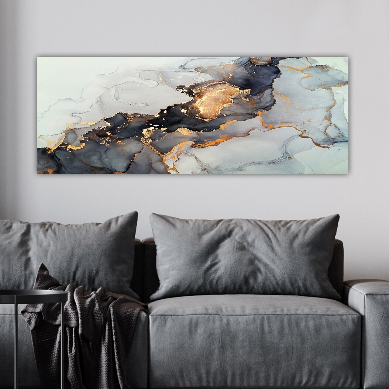Tablou decorativ, YTY1471082564_3080, Canvas, 30 x 80 cm, Multicolor