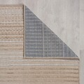 Covor Elton Stripe Wash Beige, Flair Rugs, 120x160 cm, polipropilena/poliester, bej